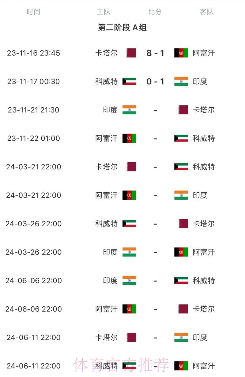2026世界杯赛程完整版最新时间表官网入口