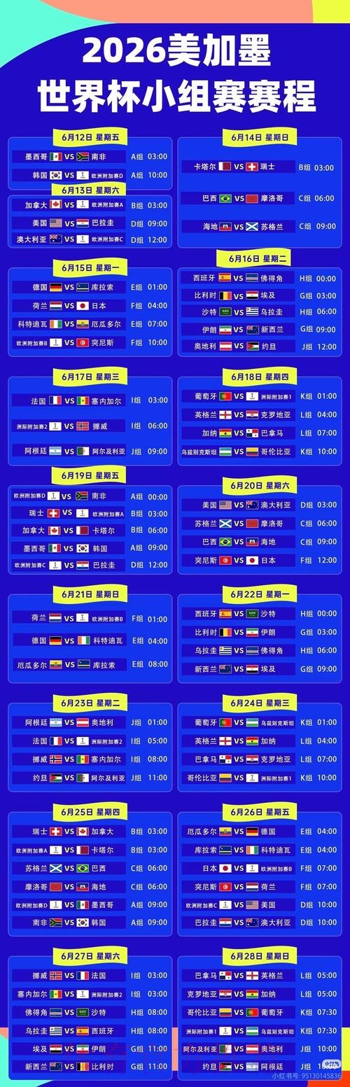 2026世界杯直播实时更新观看指南免费观看